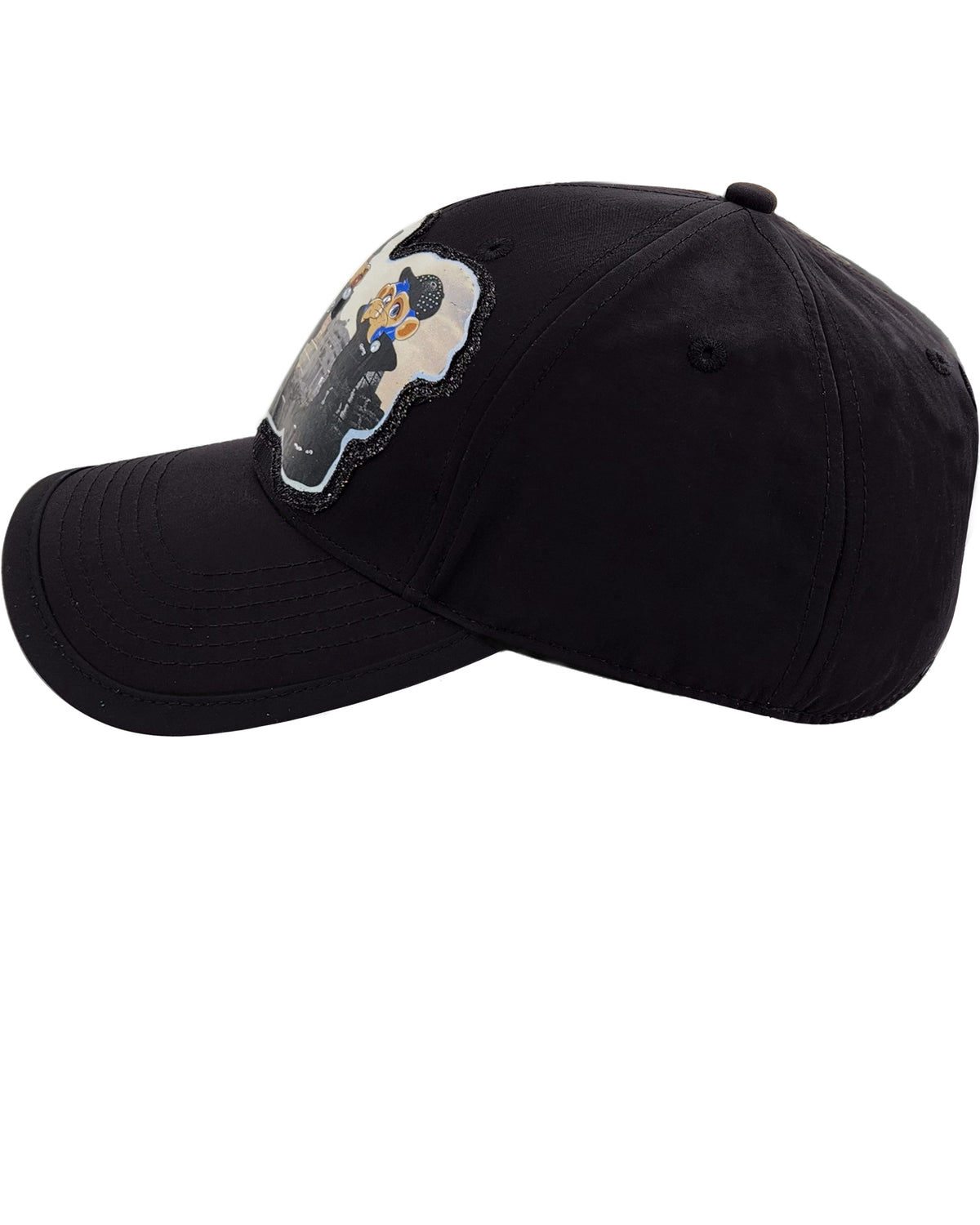 CASQUETTE REDFILLS PATCH THREE MONKEYS FULL BLACK 2.0