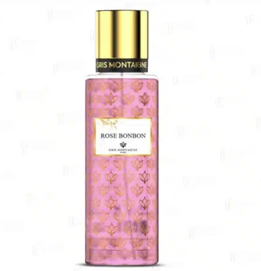 brume gris montaigne rose bonbon