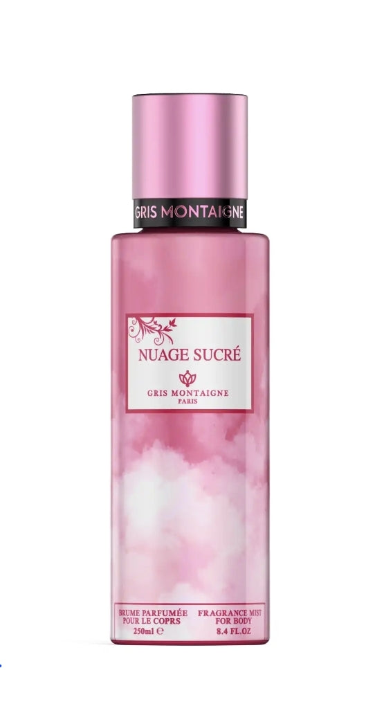 brume gris montaigne nuage sucrée