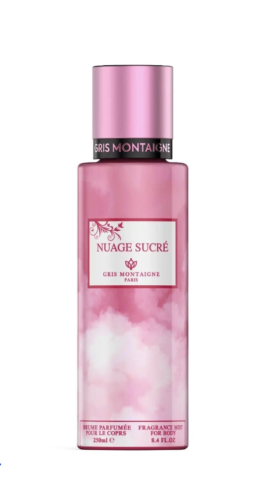 brume gris montaigne nuage sucrée